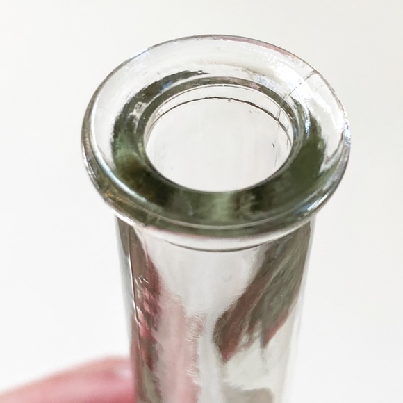 Teardrop Plant Propagation Bud Vase Clear Glass Small Flower Vase Boho - Picture 4 of 5